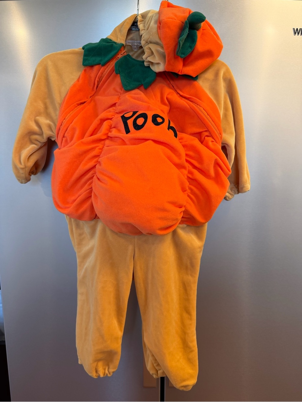 Disney Store Winnie the Pooh Pumpkin Costume Halloween